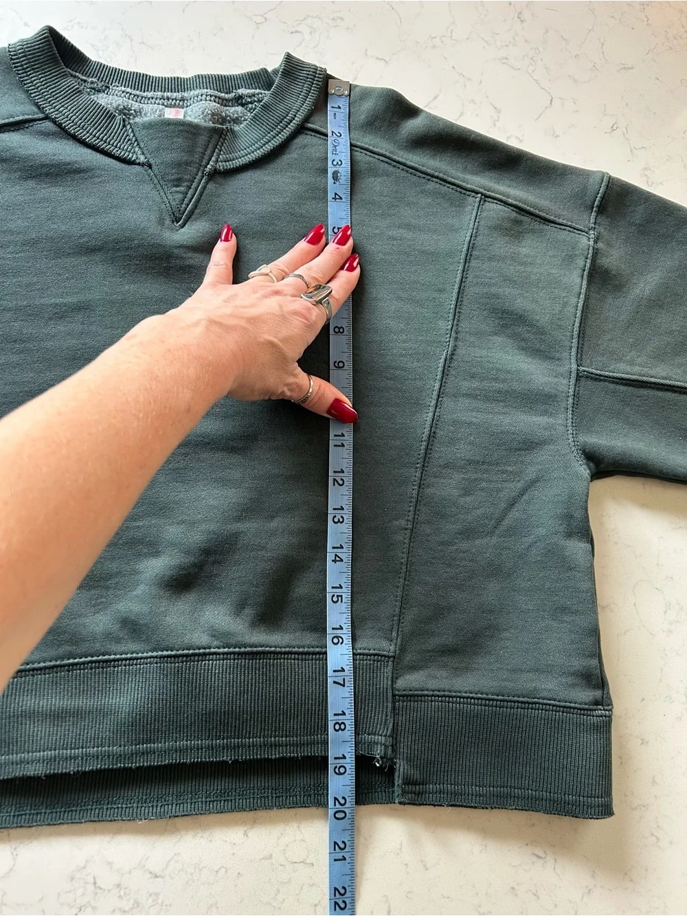 NWT Free People Movement Intercept Pullover in Evergreen